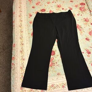 Maurices women’s black dress pants size 18 short